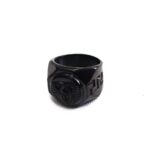 Globe Black Ring
