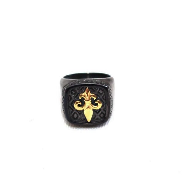 Black Centurion Gold Insingna Ring - Image 3
