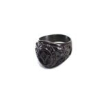 Black Tripod Ring