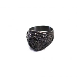 Black Tripod Ring
