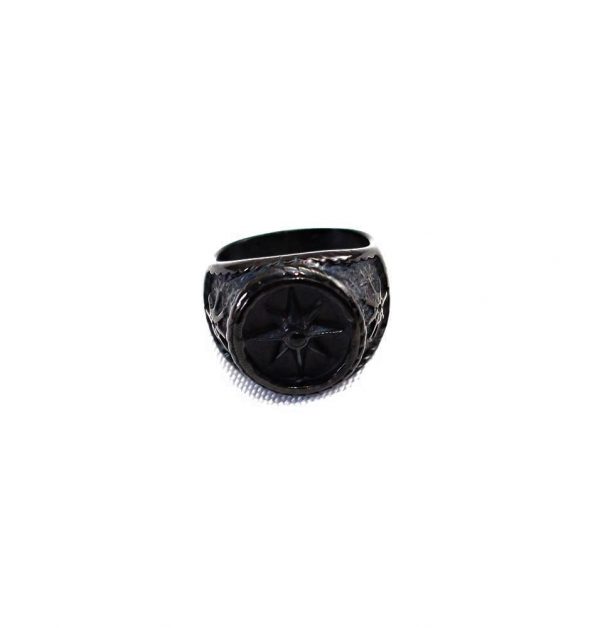 Compass Black Ring - Image 2