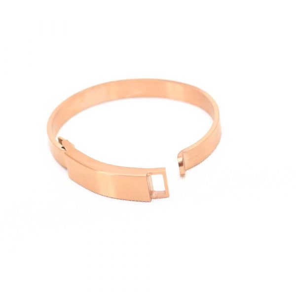 4K Rose Gold ID Bracelet  - Image 4