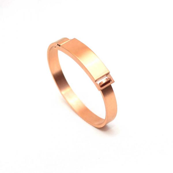 4K Rose Gold ID Bracelet  - Image 2