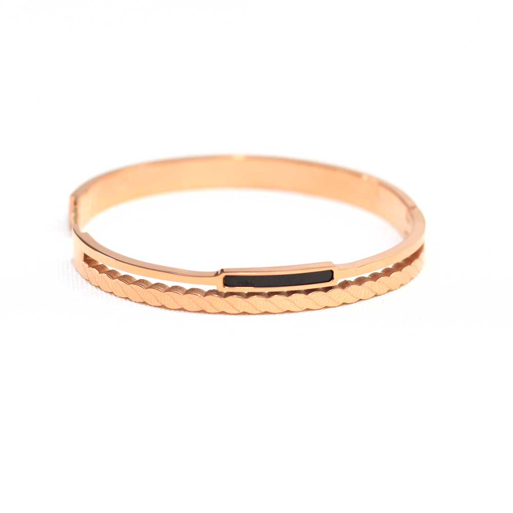 Rose Gold Prestige Clamp Bracelet