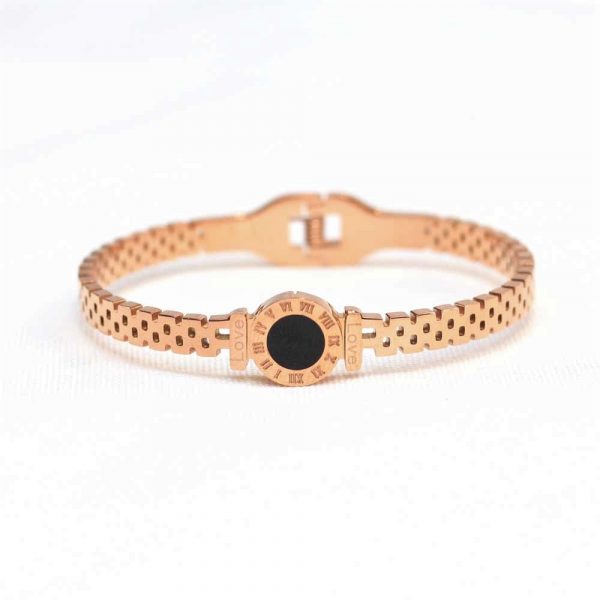 4K Rose Gold Spring Bracelet 