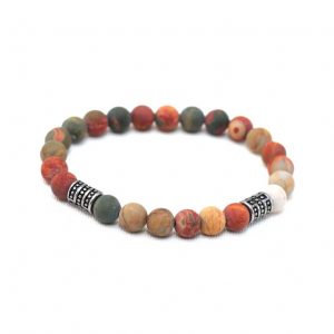 Brown Sugar Beaded Tika Bracelet