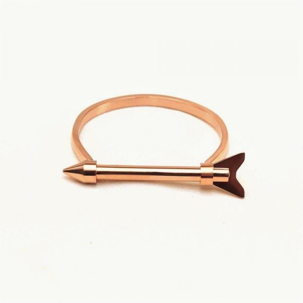 Rose Gold Arrow Cuff Bracelet