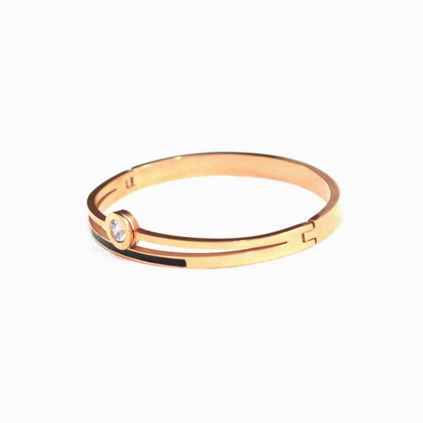Rose Gold Luxe Fashion Bracelet - Image 2