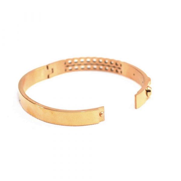 Rose Gold Stud Fashion Bracelet - Image 2