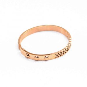 Rose Gold Stud Fashion Bracelet