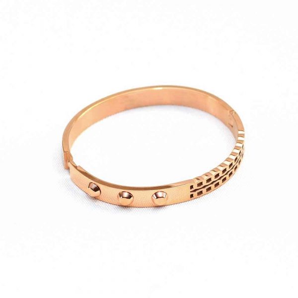 Rose Gold Stud Fashion Bracelet