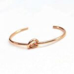 Rose Gold Knot Steel Bracelet