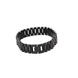 Black Link Fashion Bracelet