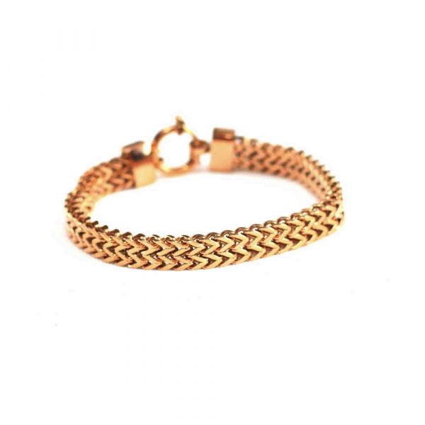 Explorer Rose Gold Mesh Bracelet