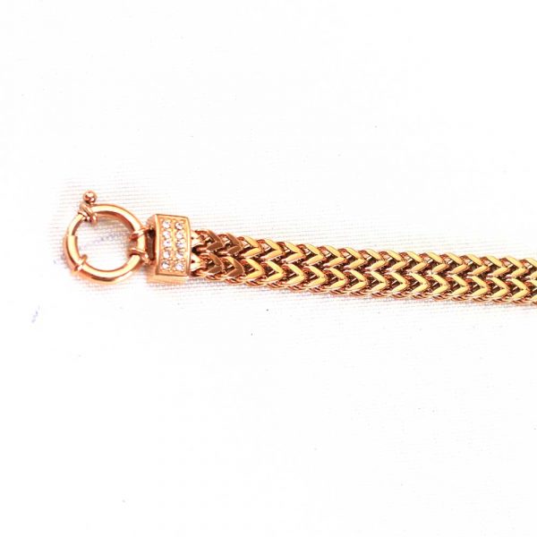 Explorer Rose Gold Mesh Bracelet - Image 3