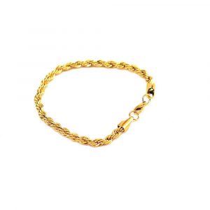 Gold Swirl Fashion Bracelet
