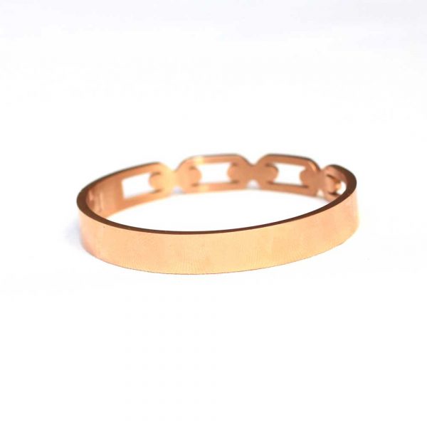 4k Rose Gold Chain Bracelet - Image 3