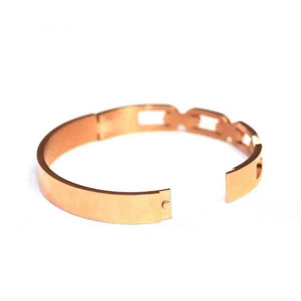 4k Rose Gold Chain Bracelet - Image 2