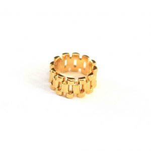 Presidential Link 4K Gold Ring