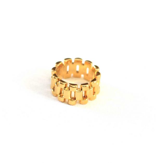 Presidential Link 4K Gold Ring
