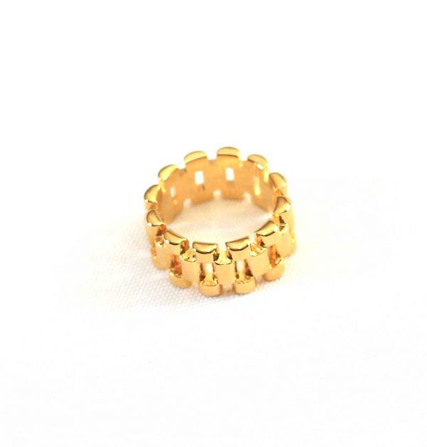 Presidential Link 4K Gold Ring - Image 2
