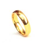 Odogwu 4K Gold 6mm Wedding Band