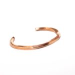 Twisting 4K Rose Gold Bracelet