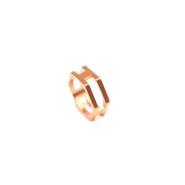 Rose Gold Kitty Ring - Image 2