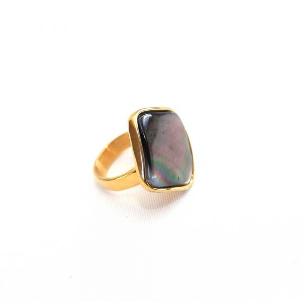 Gold Topaz Ring