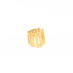 4K Gold Silhouette II Ring