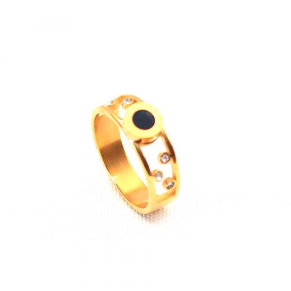 Gold Crystal Ring