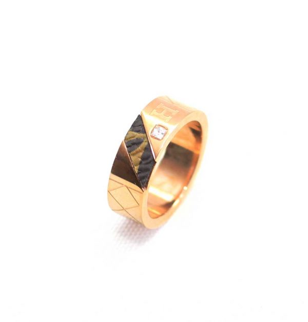 Rose Gold Stud Ring - Image 2