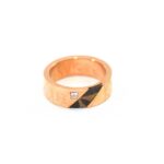 Rose Gold Stud Ring