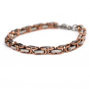 Rose Gold And Silver Link II Bracelet
