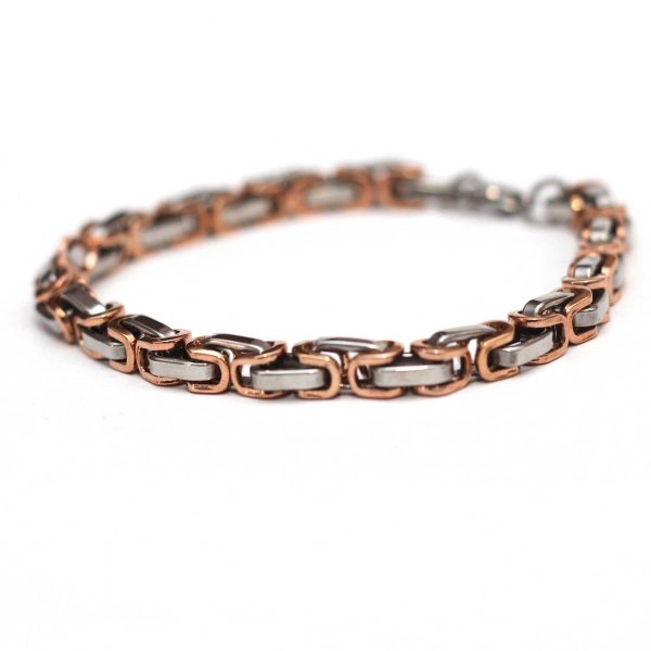 Rose Gold And Silver Link II Bracelet
